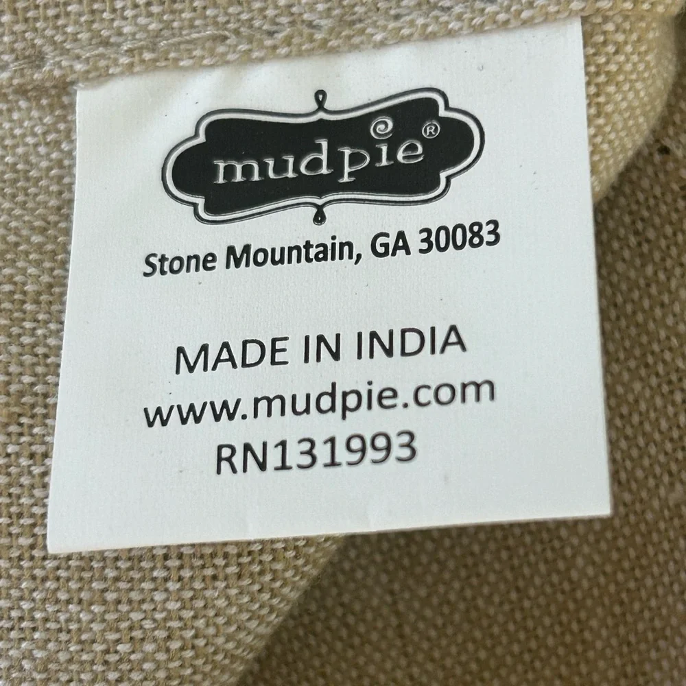 NWOT Mud Pie Sunflower Tea Towel